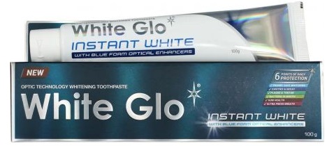 WHITE GLO зубная паста Мгновенное отбеливание 100 гр арт.0821