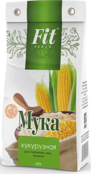Fit Parad Мука Кукурузная 500г