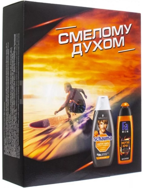 Shauma набор Энергия спорта и Энергия ночи шампунь и гель для душа