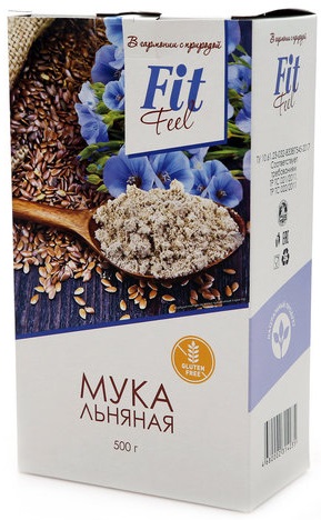 Fit Feel Мука Льняная 500г