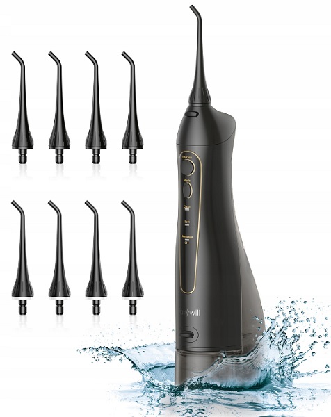 Электрический ирригатор полости рта Fairywill F5020E черный