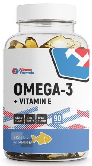 Fitness Formula Омега-3 +витамин Е №90капс.
