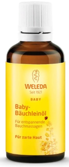 Масло для массажа животиков младенцев 50 мл WELEDA