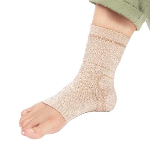 Бандаж для голеностопного сустава b:joynz Ankle Support бежевый р.4