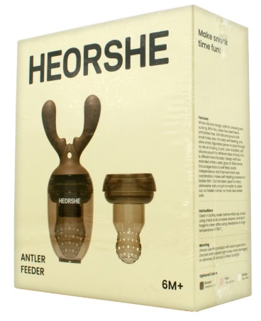 Прорезыватель ниблер HEORSHE коричневый
