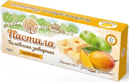 Белёвская Пастила Заварная Манговая 250г
