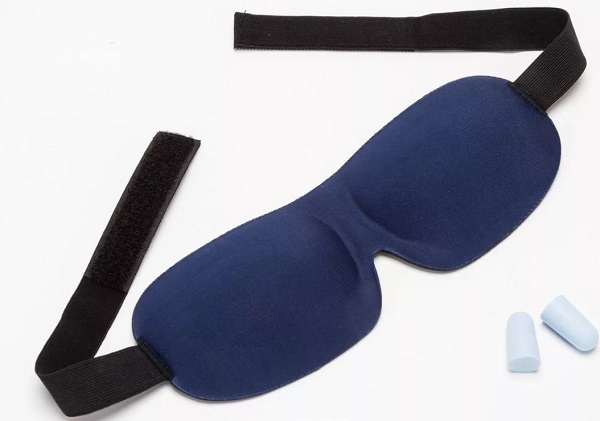 3D Маска и беруши для сна Сладкие Сны цвет темно-синий BRADEX KZ0462