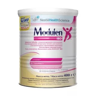 Nestle Modulen IBD Модулен 400г Энтеральное питание с 5 лет