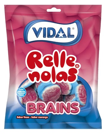 Мармелад Мозги с начинкой VIDAL 90гр