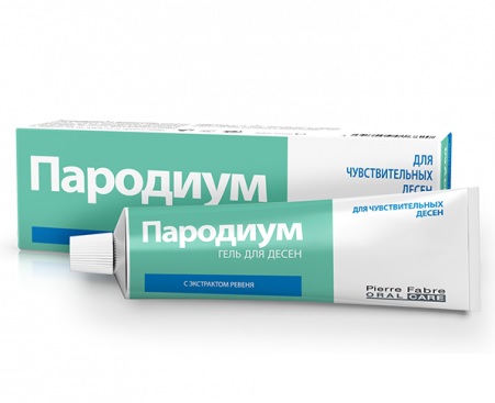 Пародиум Гель 50 мл для десен с экстрактом ревеня Parodium #