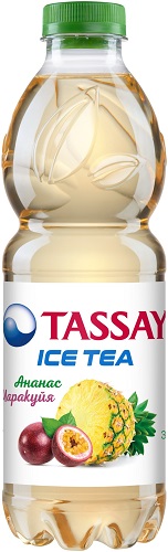 Tassay Ice Tea Зеленый чай Ананас Маракуйя 0,5л Тассай