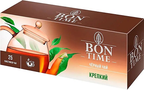 BonTime Чай Черный Крепкий №25пак