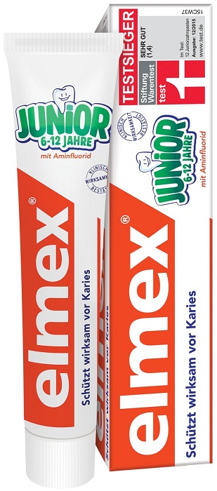 Зубная паста COLGATE Elmex Junior Детская 6-12 лет 75 мл