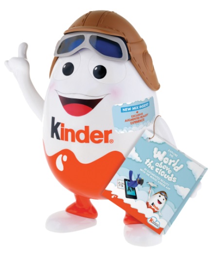 Яйцо игрушка Kinder Pilot 140г