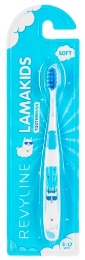 Зубная щетка Детская REVYLINE LamaKids ( 7778 ) голубая