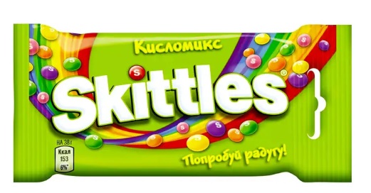 SKITTLES Драже Кисломикс 38 гр 
