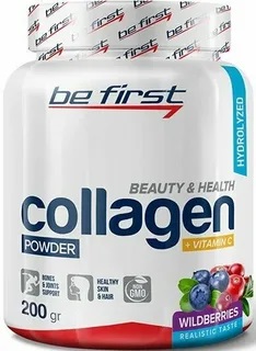 First Collagen + vit C 200г Лесные ягоды Be First  &