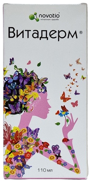 Витадерм раствор 110 мл ( ромашка, череда, девясил, аир, полынь горькая, цикорий обыкновенный )