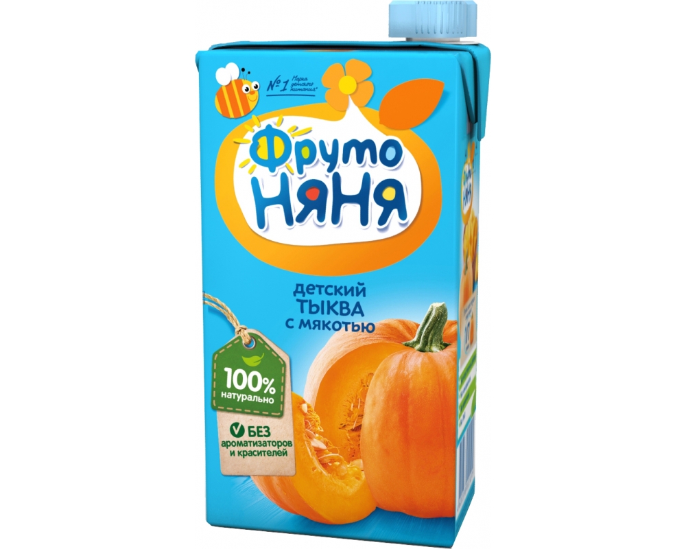 ФрутоНяня Нектар Тыква с мякотью 500мл