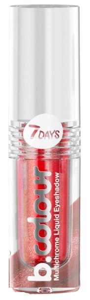 7 Days B.COLOUR DS Жидкие тени хамелеоны для век 01 Hell fire
