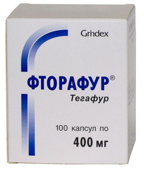 Фторафур капсулы 400 мг №100 ( тегафур ) (Упаковка)