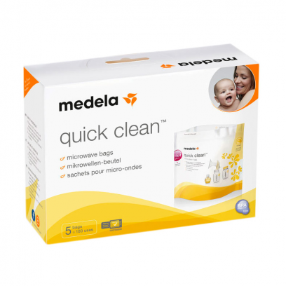 Стерилизатор Пакеты для Стерилизации в Микроволновой печи MEDELA Quick Clean (5шт)