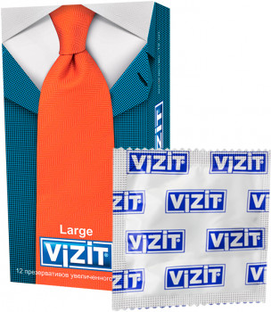 Презервативы VIZIT Large 12 шт увеличенные