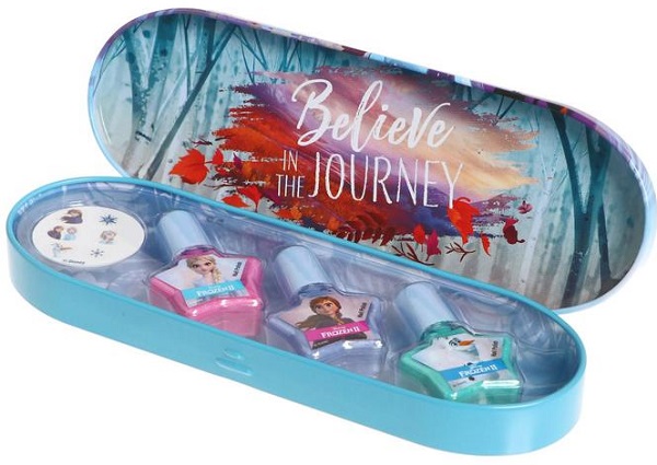 Набор детской декоративной косметики для ногтей в пенале Frozen арт.1599002E