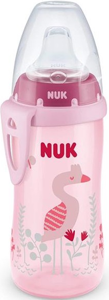 Поильник 12м+ NUK Activ Cup 300 мл арт.10255409 цв.в асс. насадка силиконовая