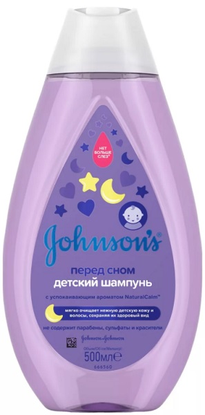JOHNSON`S Детский шампунь Перед сном 300 мл