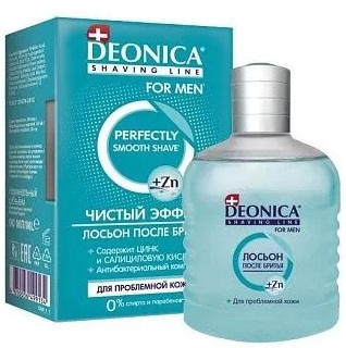 DEONICA лосьон после бритья Чистый эффект 90 мл