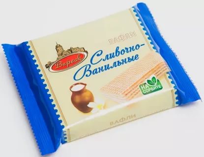 Вереск Вафли Сливочно- ванильные на сорбите  60 г.