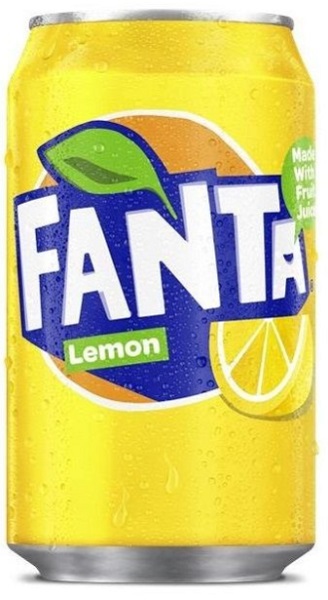 Fanta Лимон 330 мл Напиток безалкогольный газированный ж/б