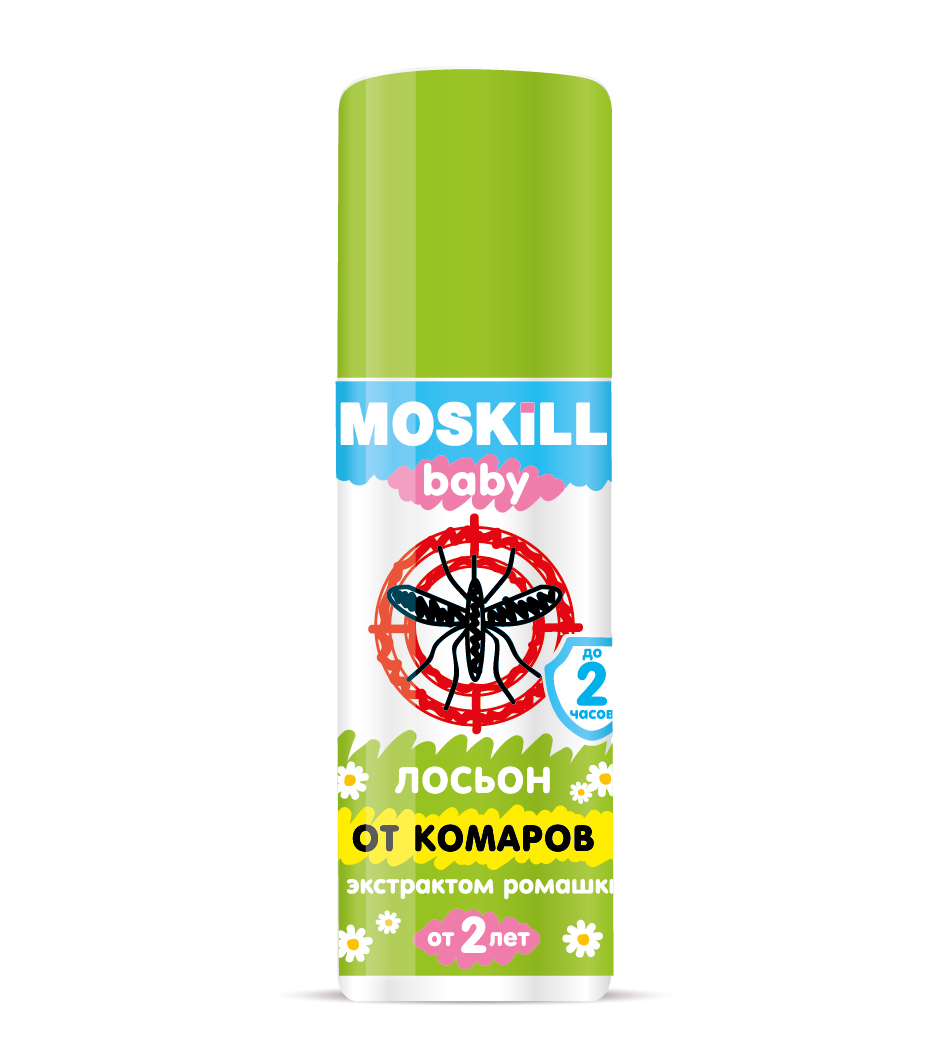 MOSKILL детский спрей от комаров 100 мл Москилл