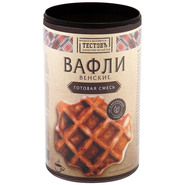 ТЕСТОВЪ Вафли Венские 400 г ( смеси сухие ) &