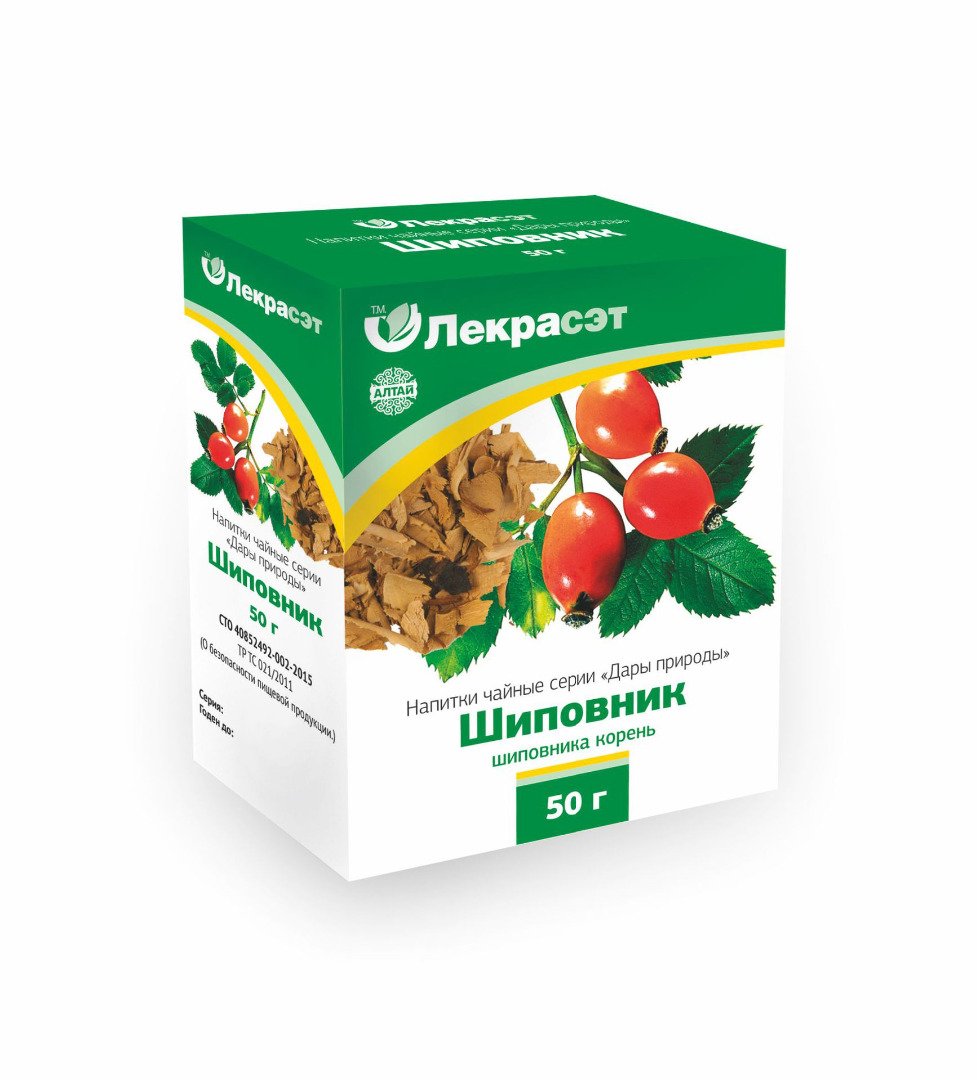 Лекрасэт Шиповник корень 50г