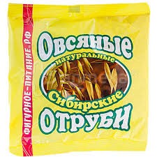 Отруби сибирские овсяные натуральные 200 г