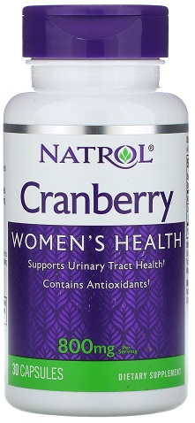 Natrol Клюква 800мг №30капс  &