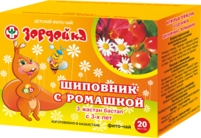 Зердейка Фито-чай детский Шиповник с ромашкой1,5г №20пак.