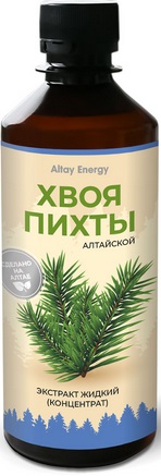 Altay Energy Экстракт жидкий Хвоя пихты 350мл  &