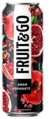 Напиток Fruit&Go Гранат 0,45л 