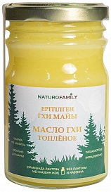 Масло ГХИ топленое 200мл NATUROFAMILY
