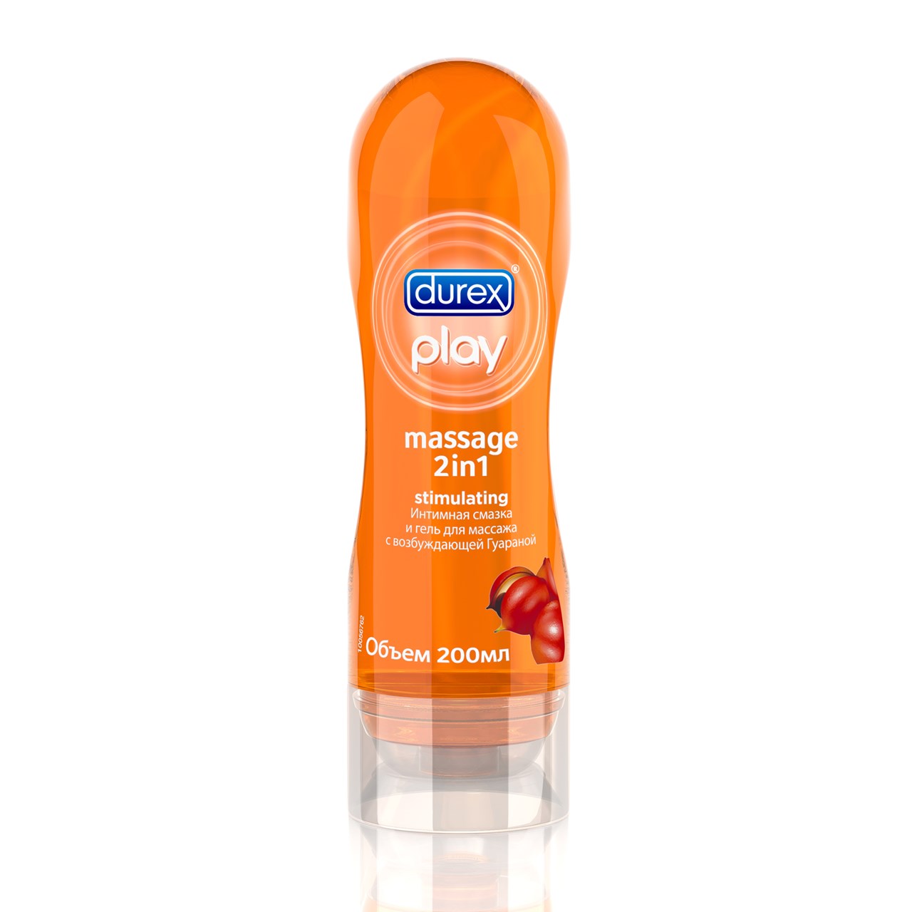 Лубрикант DUREX Play Massage 200 мл с возбуждающей Гуараной Гель-смазка