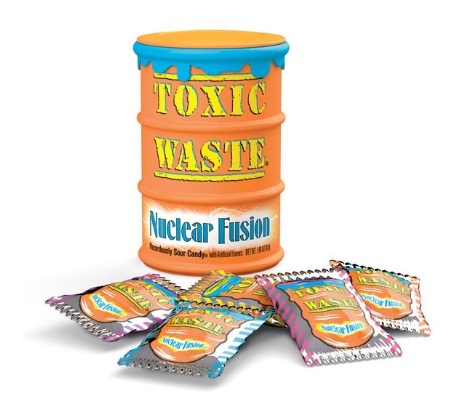 Леденцы TOXIC WASTE Nuclear Fusion Candy 42г