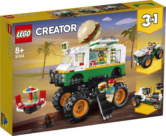 LEGO Конструктор 8+ Грузовик Монстрбургер арт.31104 Creator