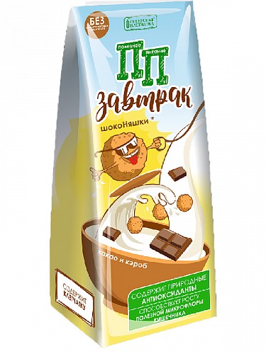 Сибирские снеки ПП Завтрак. ШокоНяшки 110г