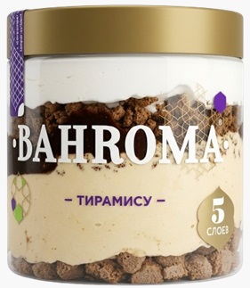 Мороженое Bahroma пинта Пломбир Тирамису кофе 320г