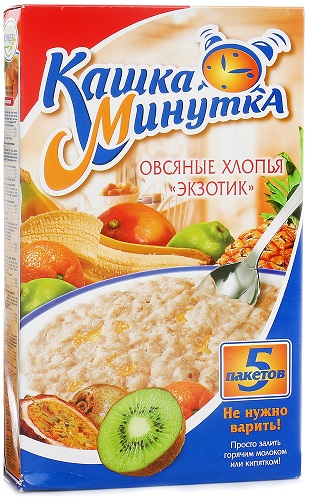 Кашка-Минутка 185г экзотика