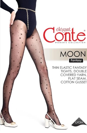 CONTE Колготки Elegant Moon Nero 4
