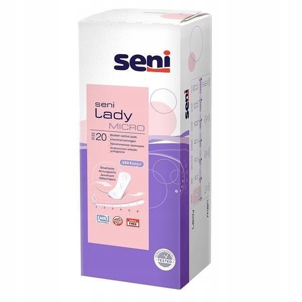 Прокладки Урологические Женские SENI Lady Micro 20 шт